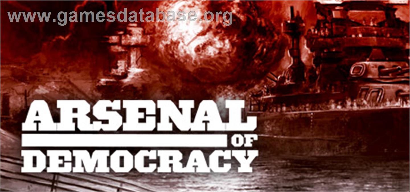 Arsenal of Democracy: A Hearts of Iron Game - Valve Steam - Artwork - Banner