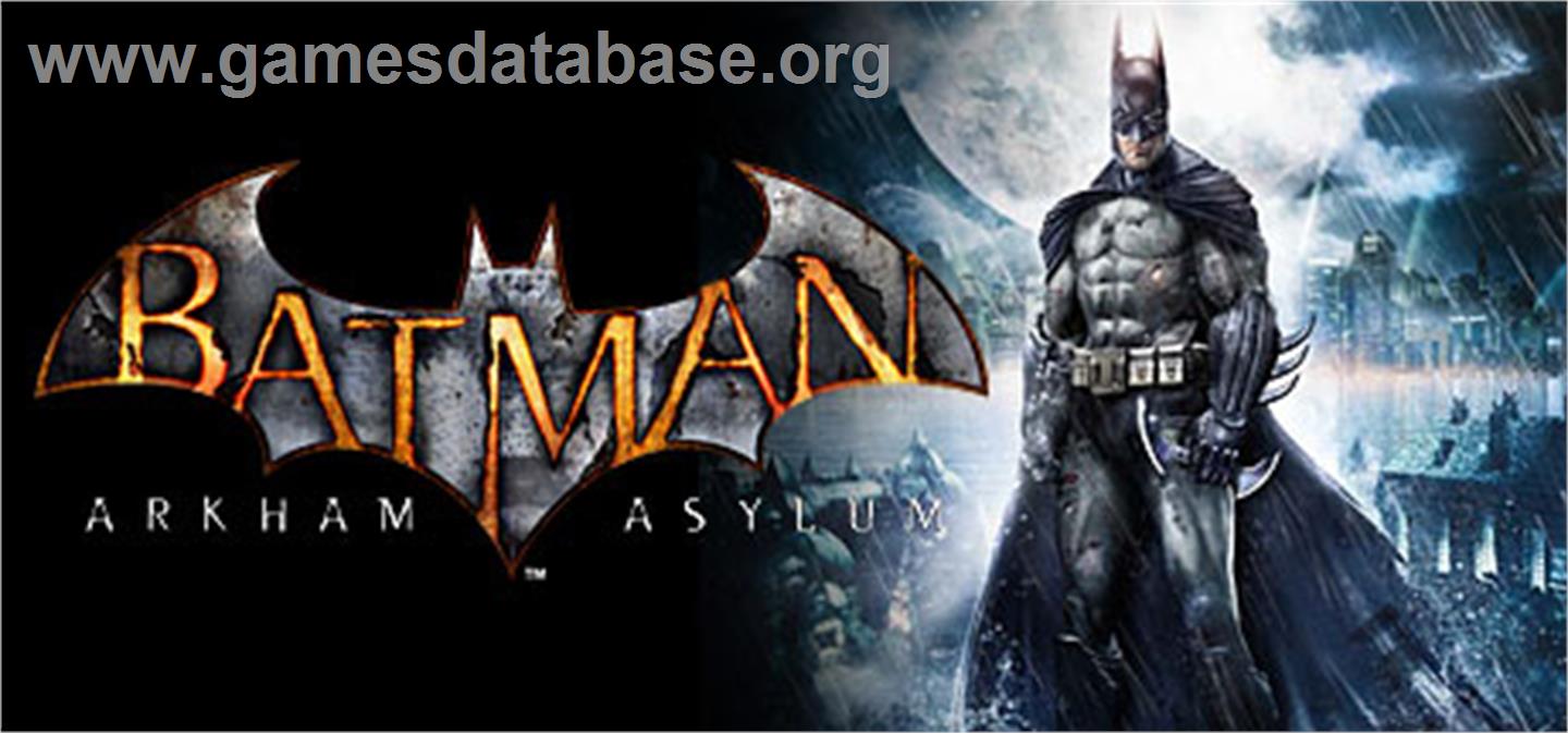 Batman: Arkham Asylum Game of the Year Edition - Valve Steam - Artwork - Banner