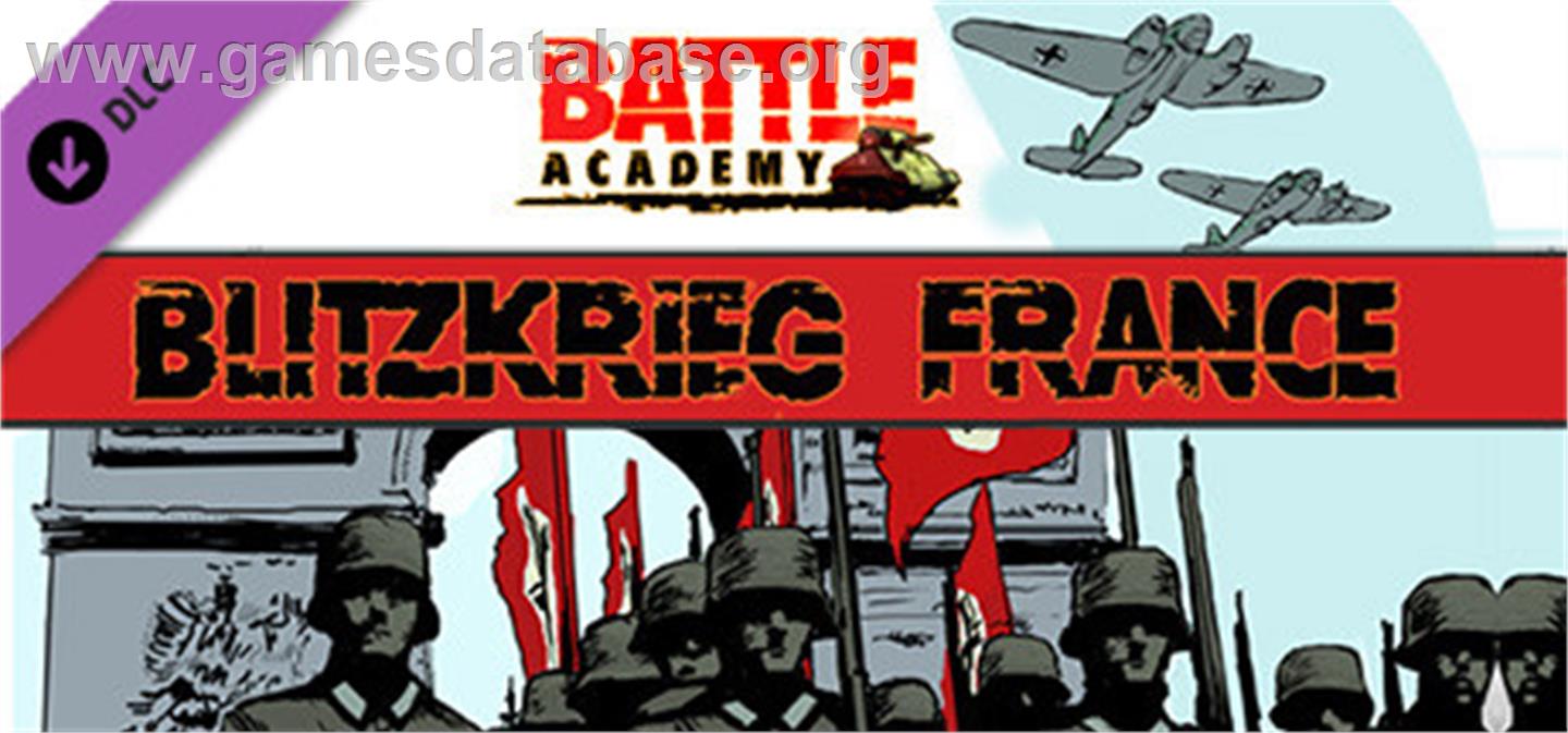Battle Academy - Blitzkrieg France - Valve Steam - Artwork - Banner