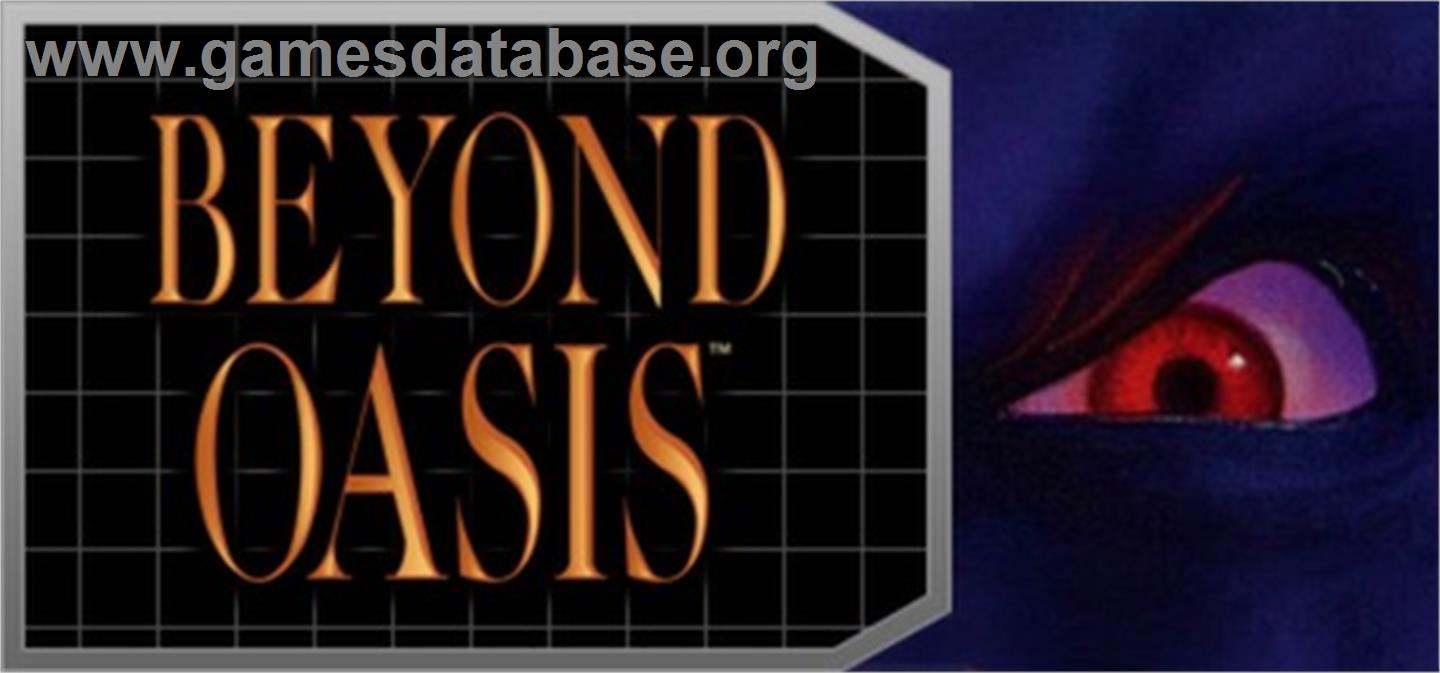 Beyond Oasis - Valve Steam - Artwork - Banner