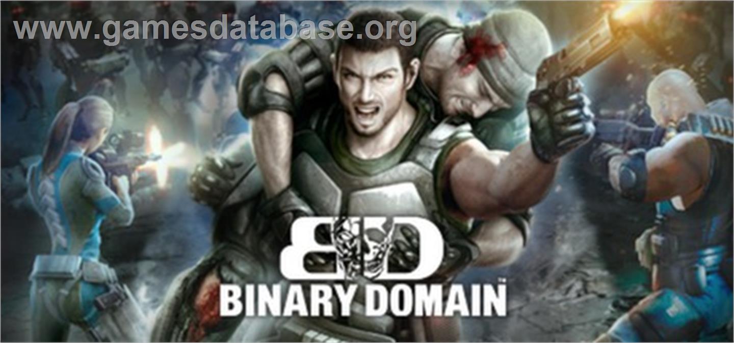 Binary Domain - Valve Steam - Artwork - Banner