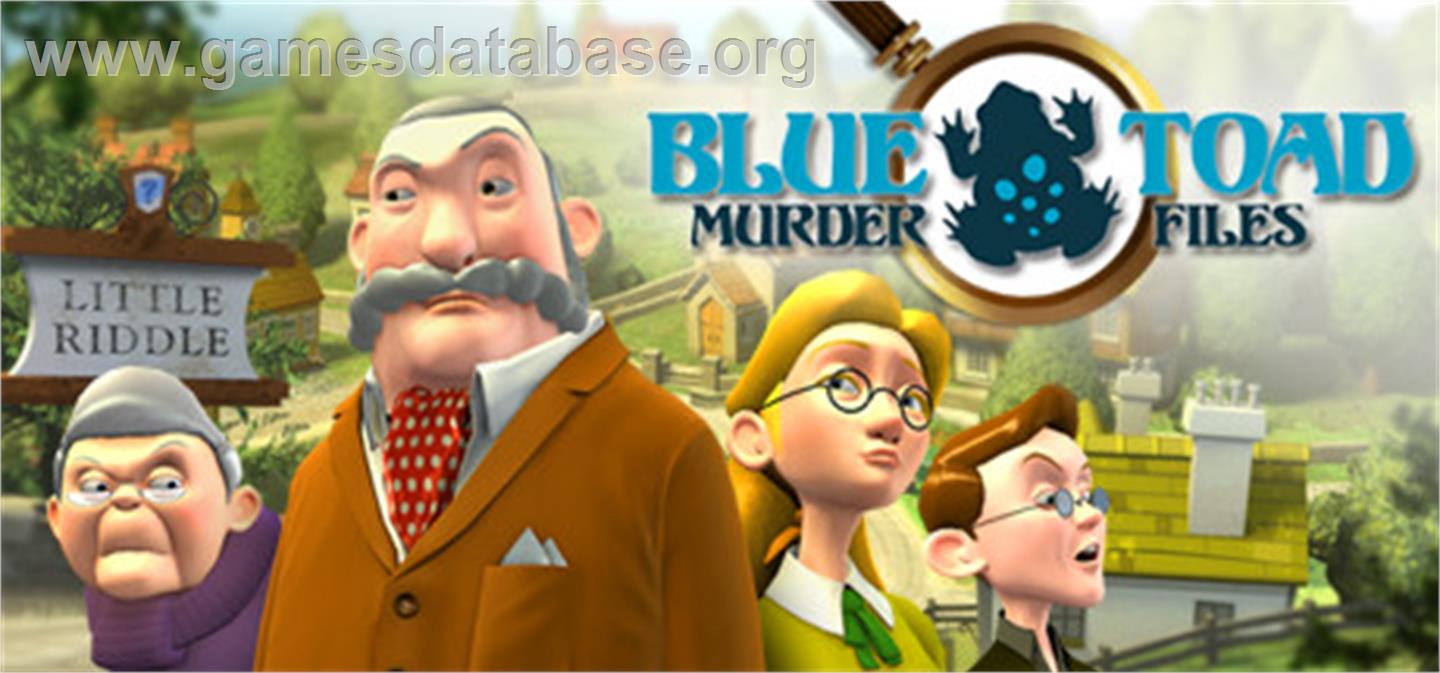 Blue Toad Murder Files: The Mysteries of Little Riddle - Valve Steam - Artwork - Banner