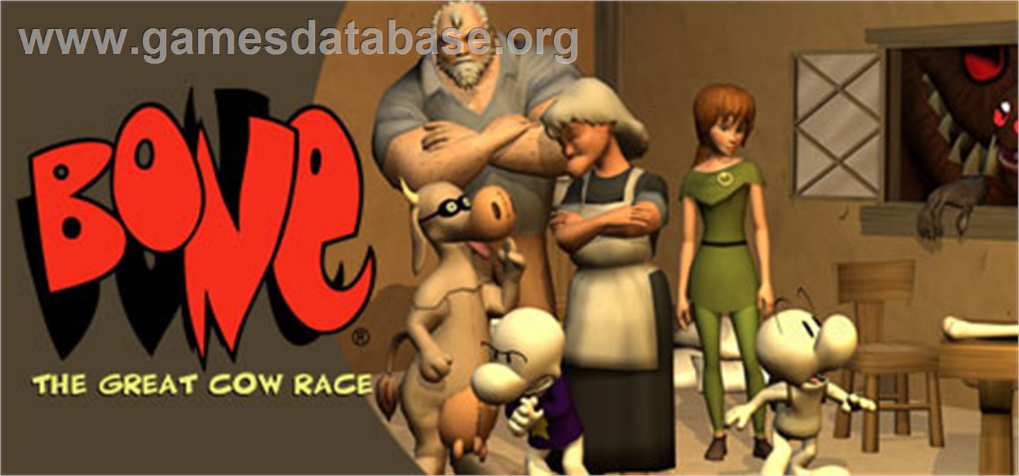 Bone: The Great Cow Race - Valve Steam - Artwork - Banner