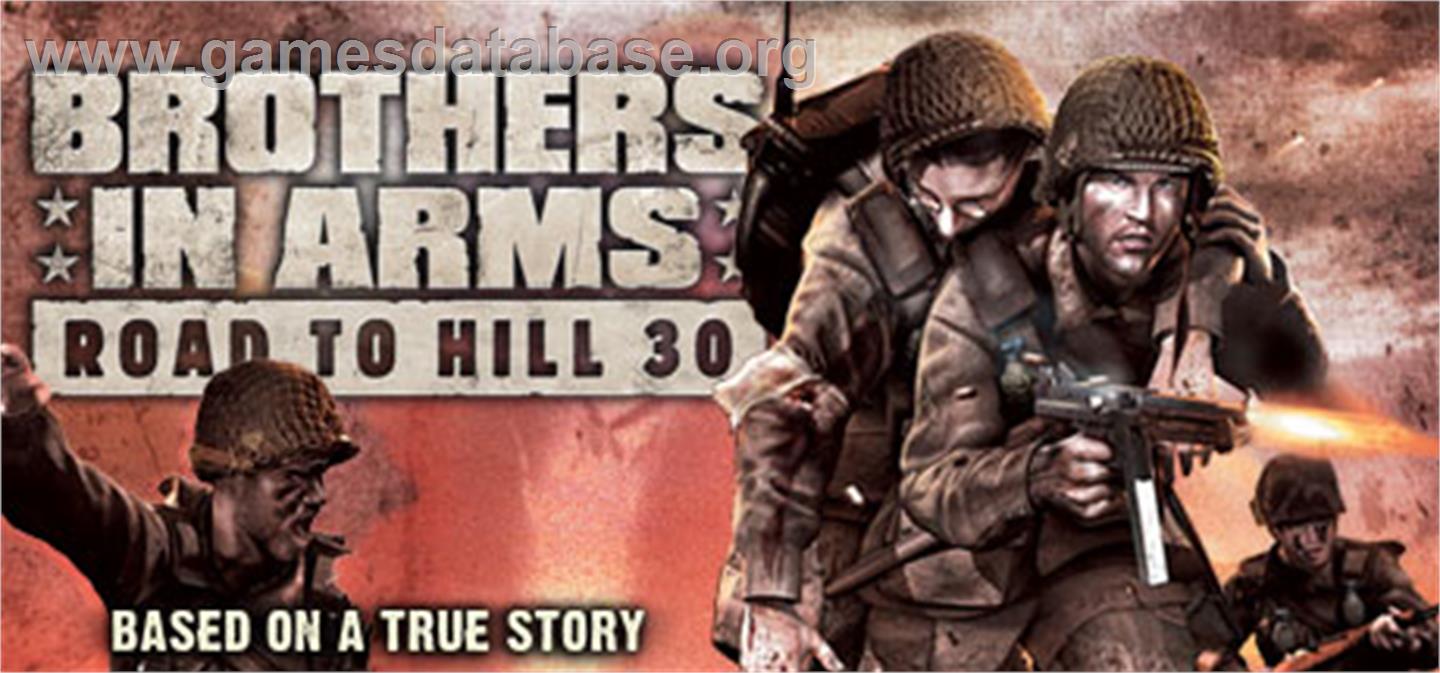 Brothers in Arms: Road to Hill 30 - Valve Steam - Artwork - Banner