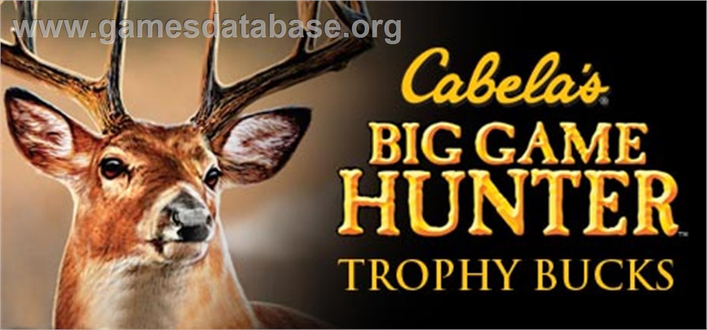 Cabela's® Big Game Hunter Trophy Bucks - Valve Steam - Artwork - Banner