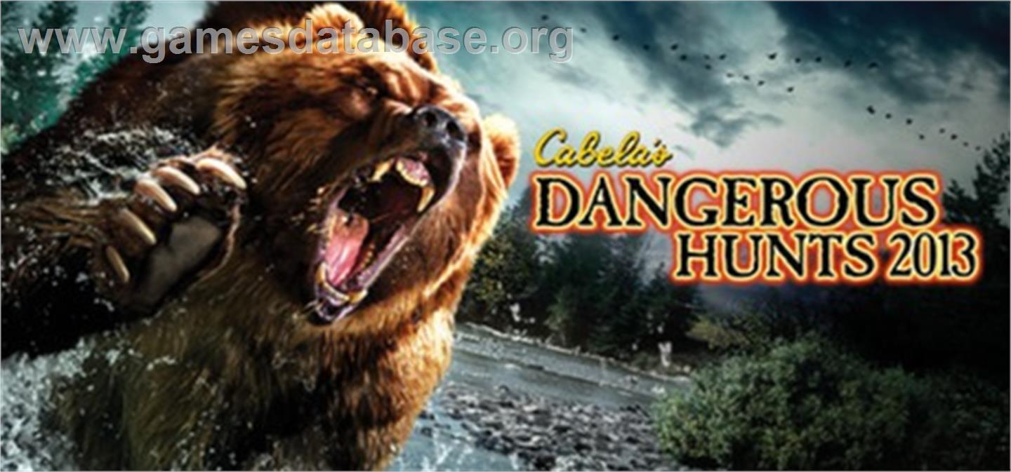Cabela's® Dangerous Hunts 2013 - Valve Steam - Artwork - Banner