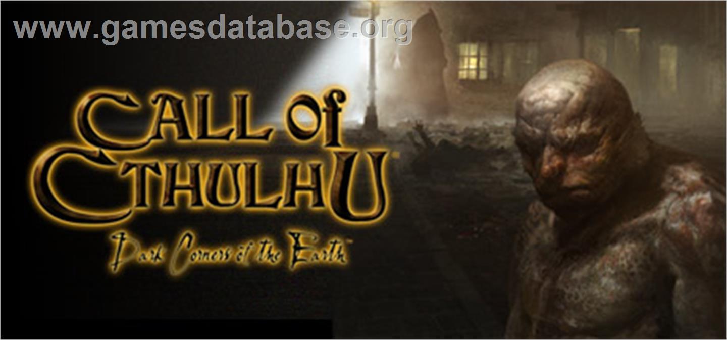 Call of Cthulhu®: Dark Corners of the Earth - Valve Steam - Artwork - Banner
