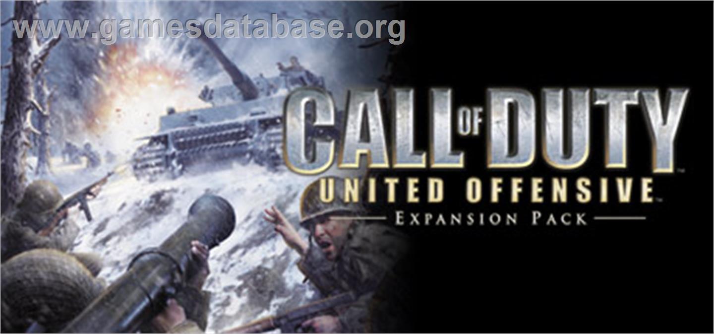 Call of Duty: United Offensive - Valve Steam - Artwork - Banner