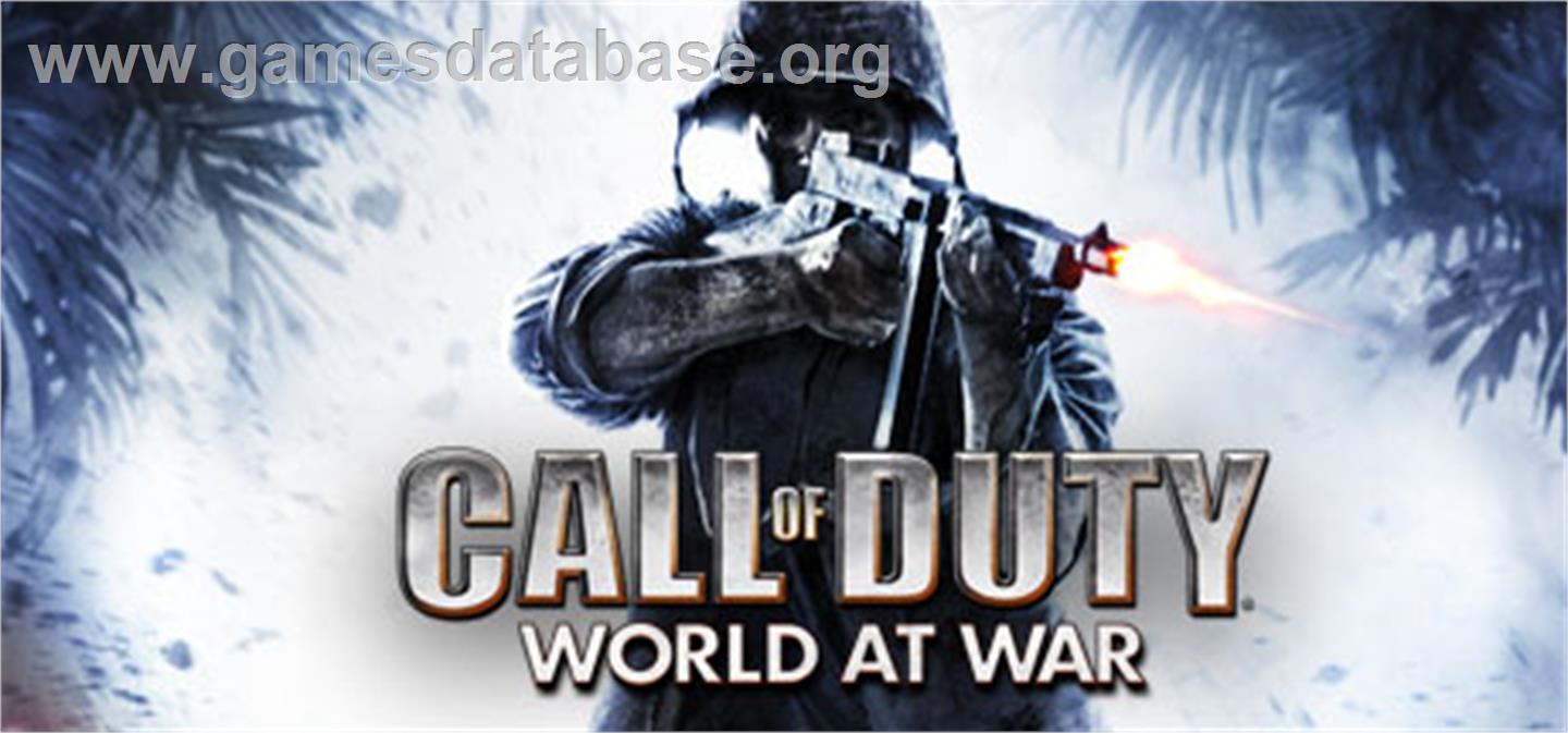 Call of Duty: World at War - Valve Steam - Artwork - Banner