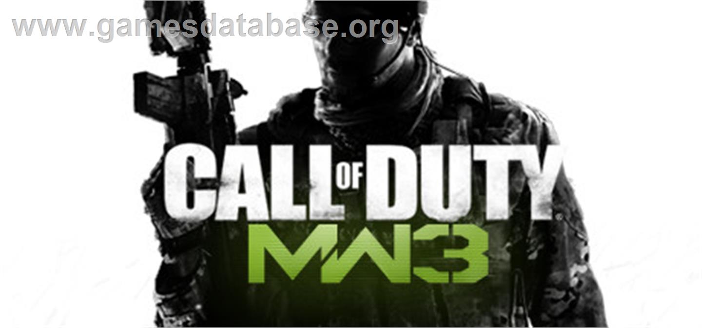 Call of Duty®: Modern Warfare® 3 - Valve Steam - Artwork - Banner