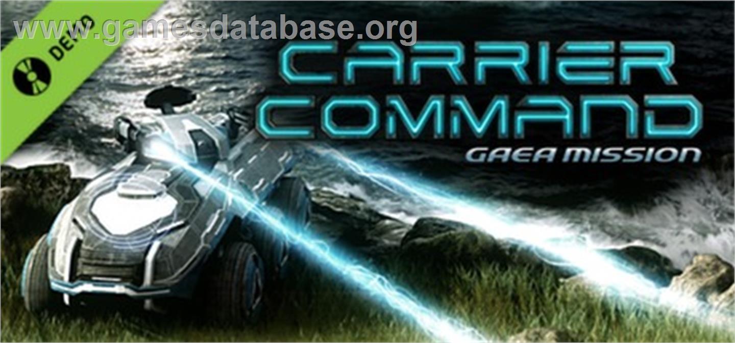 Carrier Command: Gaea Mission - Valve Steam - Artwork - Banner