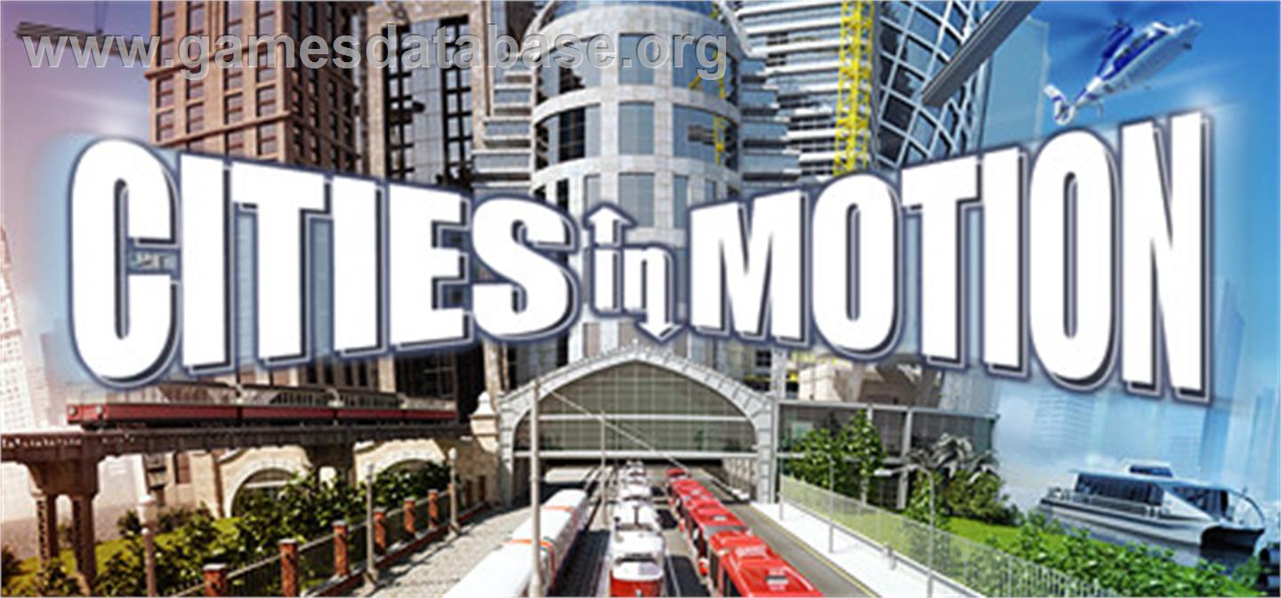 Cities in Motion - Valve Steam - Artwork - Banner
