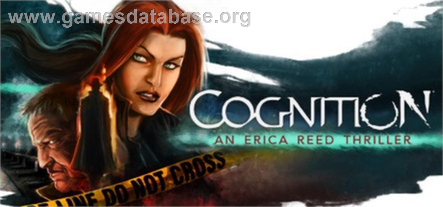Cognition: An Erica Reed Thriller - Valve Steam - Artwork - Banner