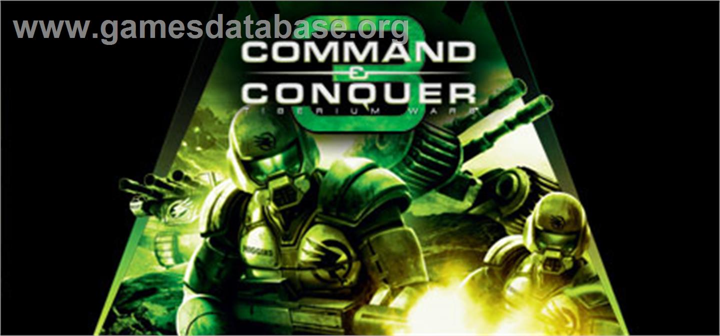 Command & Conquer 3: Tiberium Wars - Valve Steam - Artwork - Banner