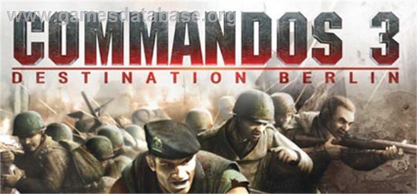 Commandos 3: Destination Berlin - Valve Steam - Artwork - Banner