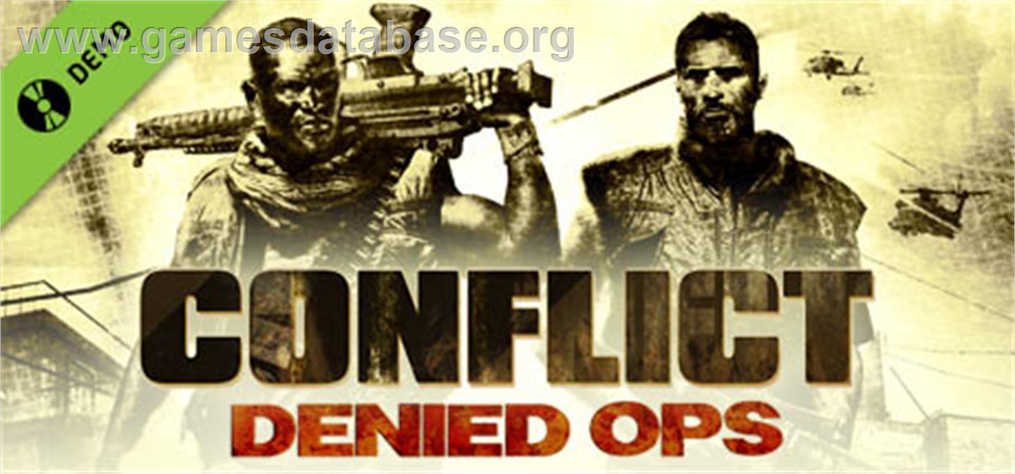 Conflict: Denied Ops - Valve Steam - Artwork - Banner