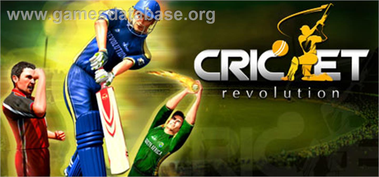 Cricket Revolution - Valve Steam - Artwork - Banner