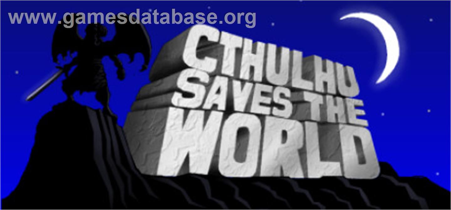 Cthulhu Saves the World - Valve Steam - Artwork - Banner