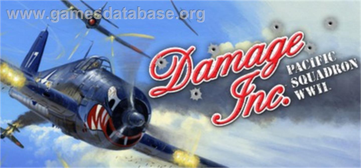 Damage Inc. Pacific Squadron WWII - Valve Steam - Artwork - Banner