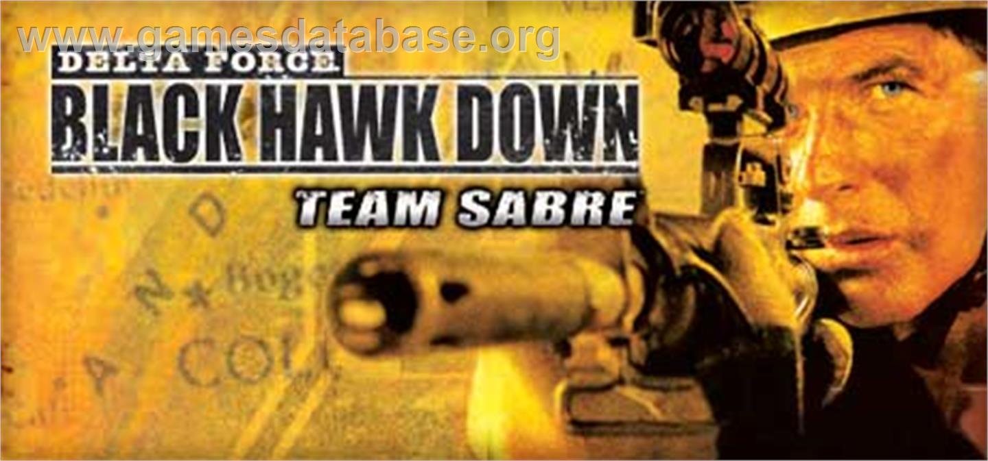 Delta Force  Black Hawk Down: Team Sabre - Valve Steam - Artwork - Banner
