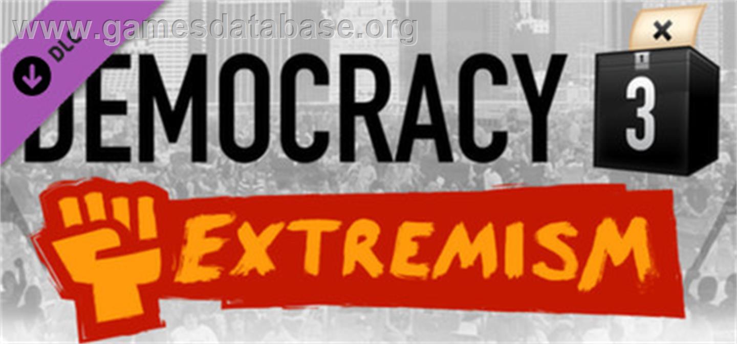 Democracy 3: Extremism - Valve Steam - Artwork - Banner