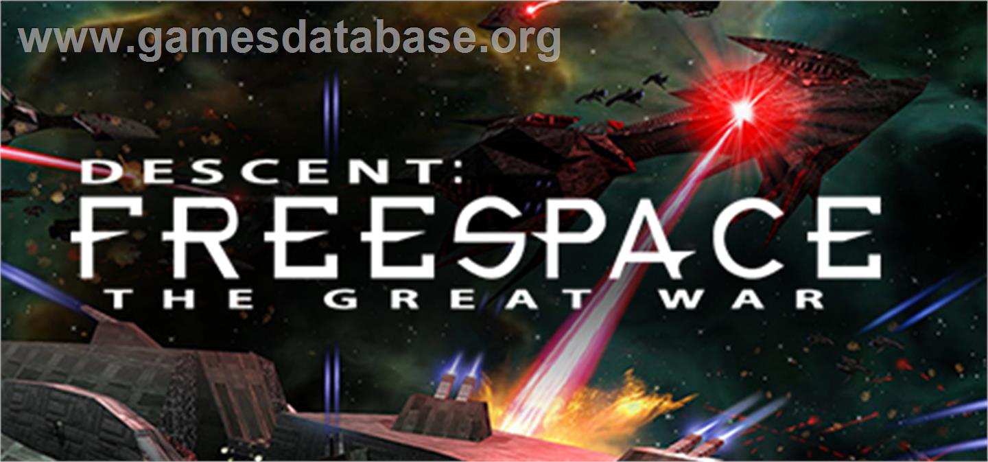 Descent: FreeSpace  The Great War - Valve Steam - Artwork - Banner