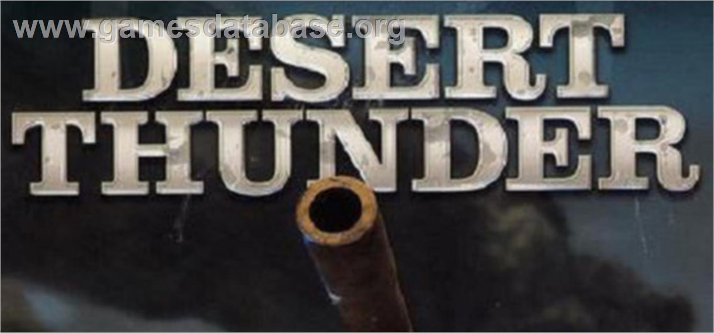 Desert Thunder - Valve Steam - Artwork - Banner