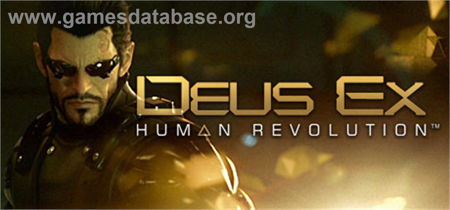 Deus Ex: Human Revolution - Valve Steam - Artwork - Banner