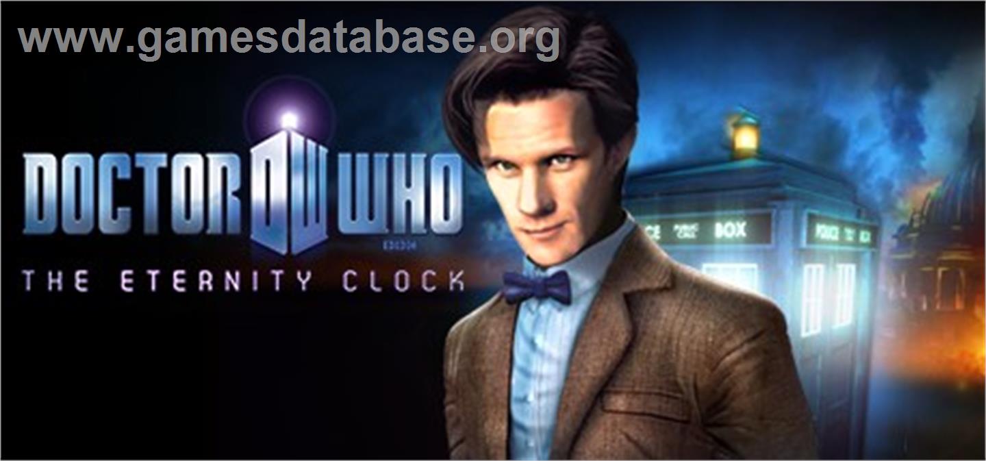 Doctor Who: The Eternity Clock - Valve Steam - Artwork - Banner