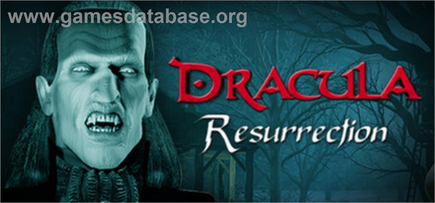 Dracula: The Resurrection - Valve Steam - Artwork - Banner