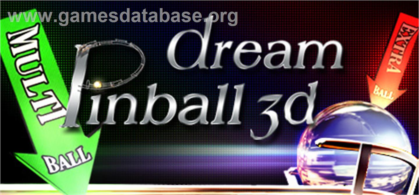Dream Pinball 3D - Valve Steam - Artwork - Banner