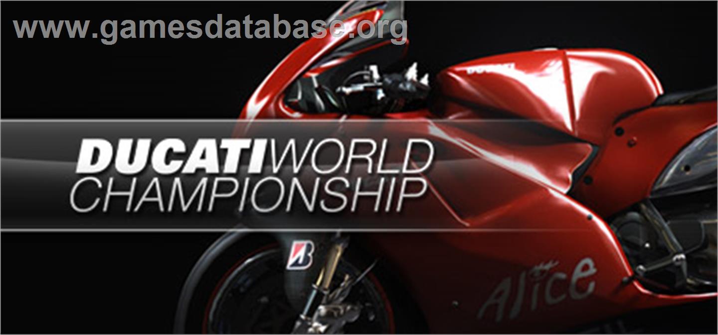 Ducati World Championship - Valve Steam - Artwork - Banner