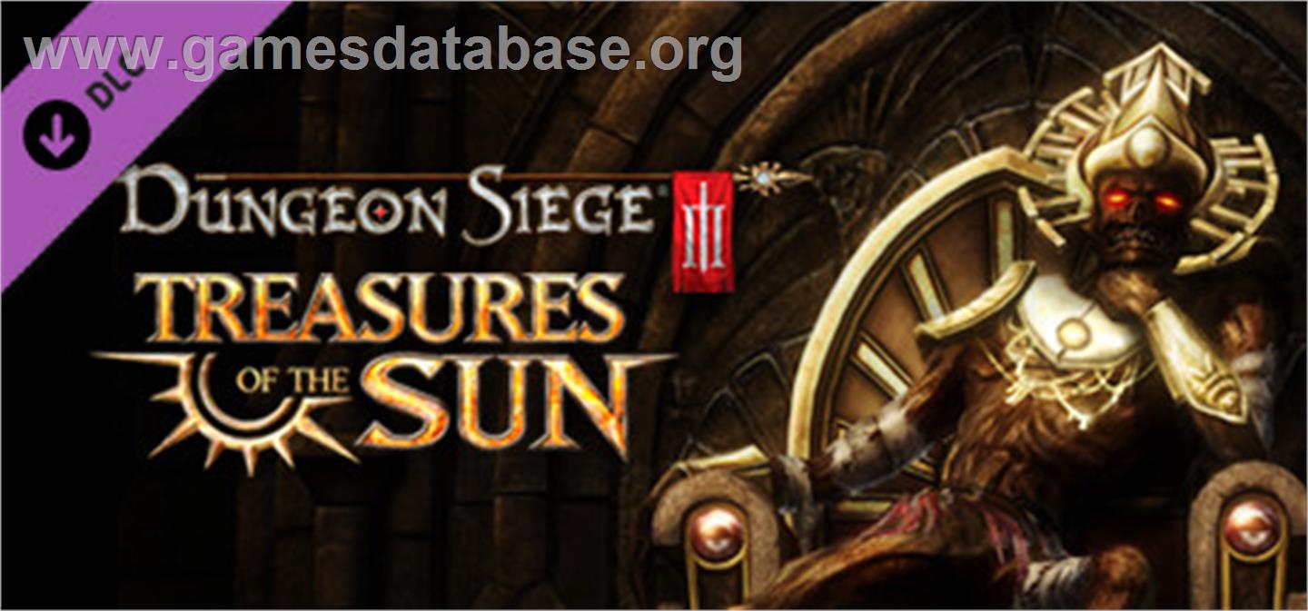 Dungeon Siege III: Treasures of the Sun - Valve Steam - Artwork - Banner