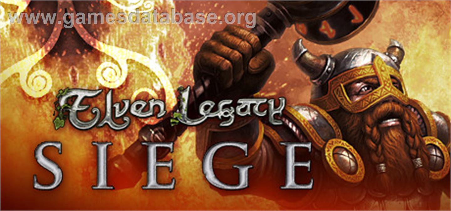 Elven Legacy: Siege - Valve Steam - Artwork - Banner