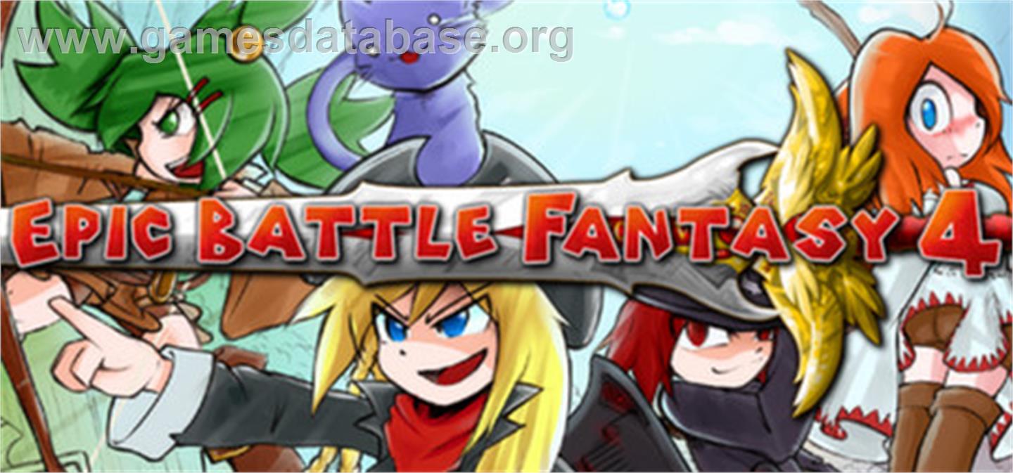 Epic Battle Fantasy 4 - Valve Steam - Artwork - Banner