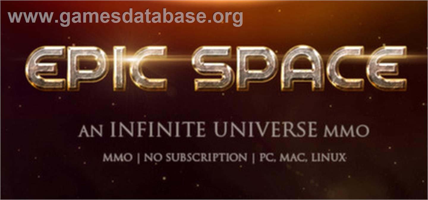 Epic Space: Online - Valve Steam - Artwork - Banner