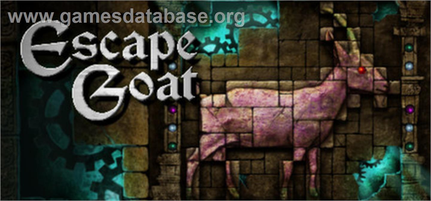 Escape Goat - Valve Steam - Artwork - Banner