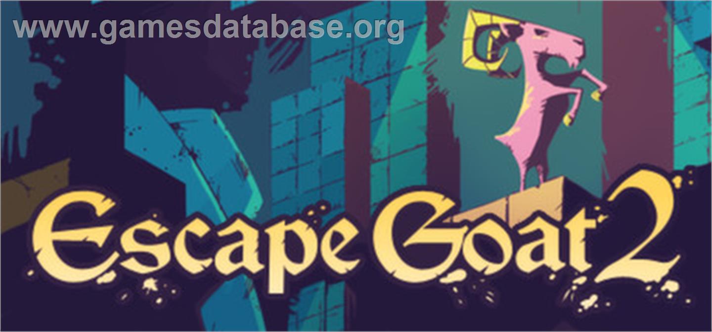 Escape Goat 2 - Valve Steam - Artwork - Banner