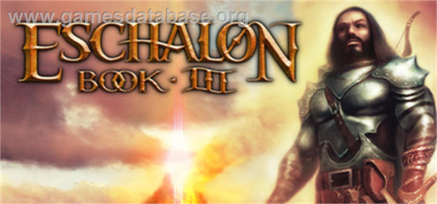 Eschalon: Book III - Valve Steam - Artwork - Banner