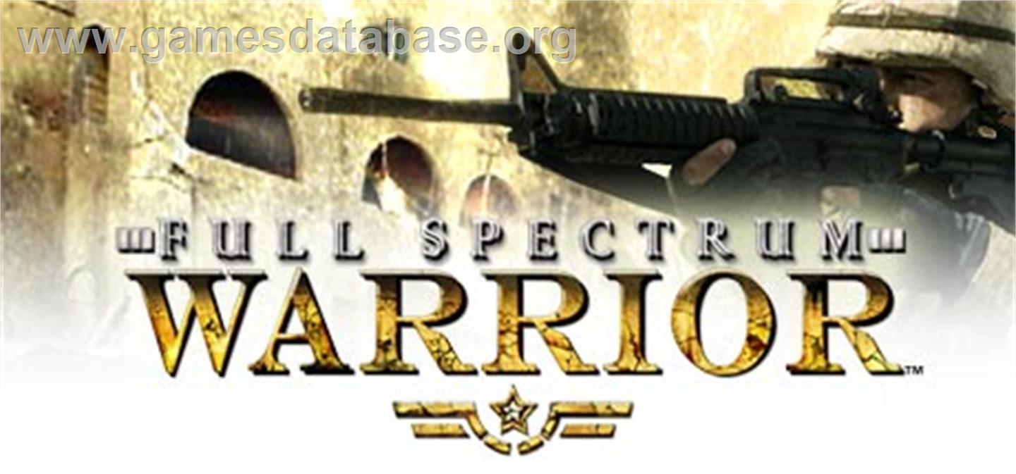 Full Spectrum Warrior - Valve Steam - Artwork - Banner