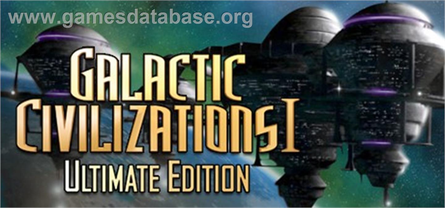Galactic Civilizations I: Ultimate Edition - Valve Steam - Artwork - Banner