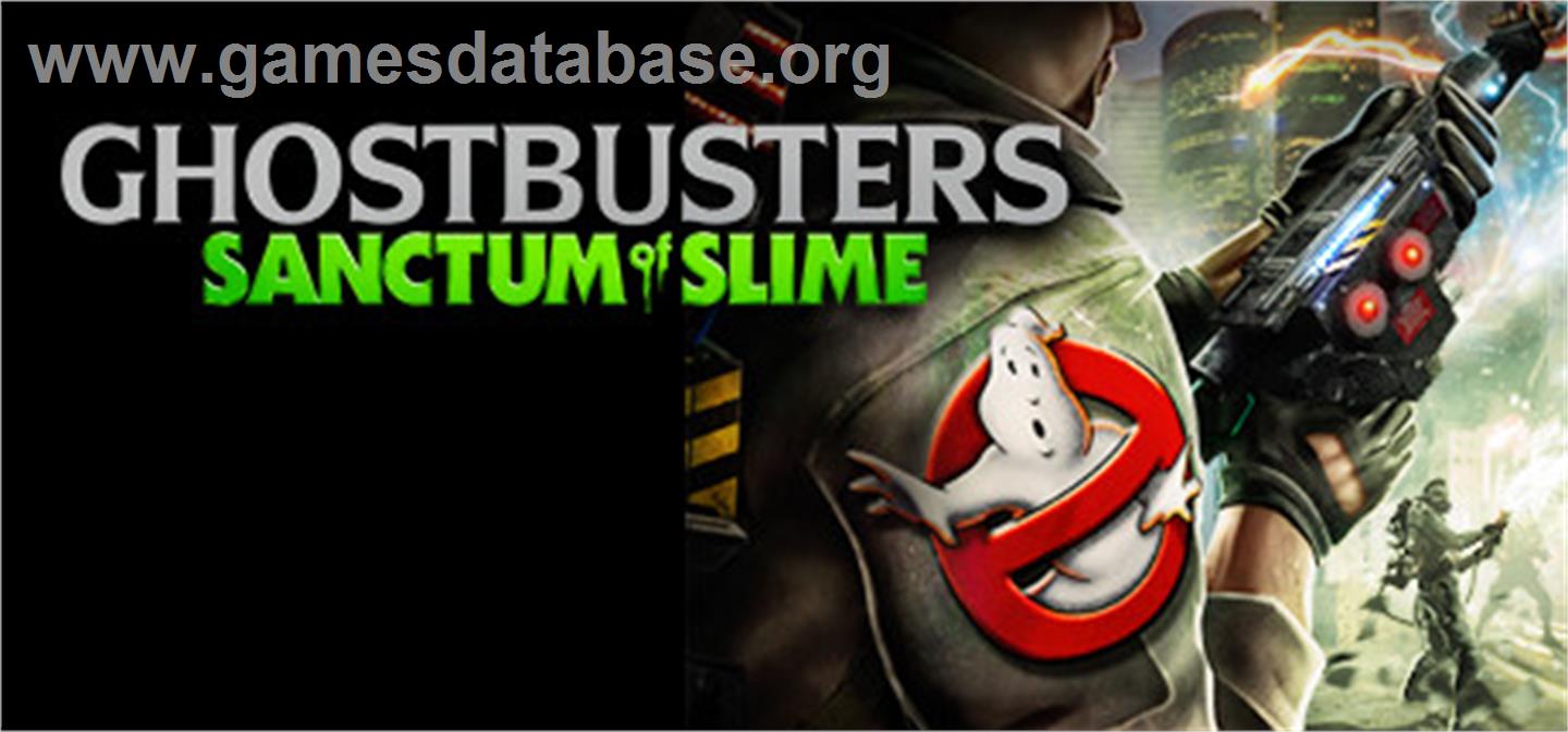 Ghostbusters: Sanctum of Slime - Valve Steam - Artwork - Banner