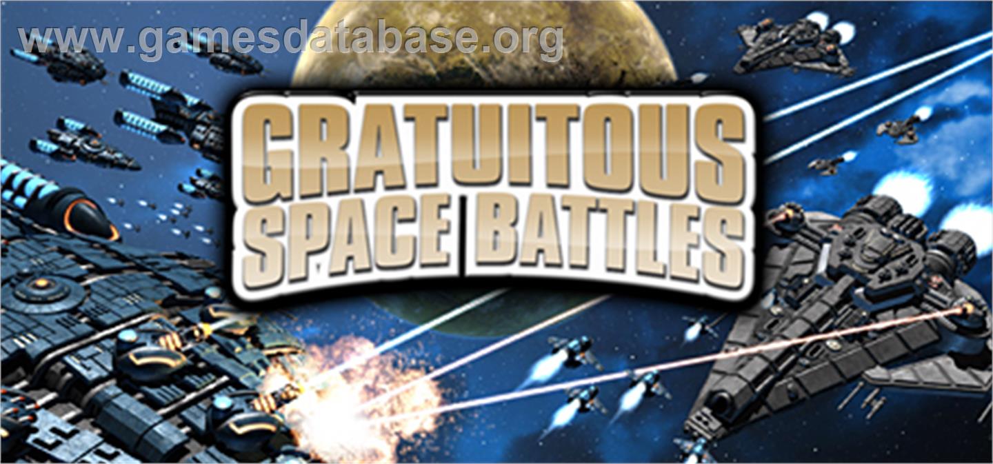 Gratuitous Space Battles - Valve Steam - Artwork - Banner