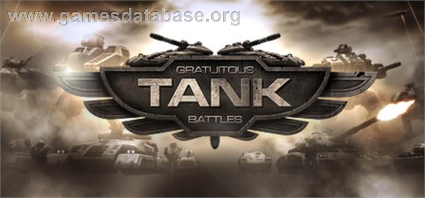 Gratuitous Tank Battles - Valve Steam - Artwork - Banner