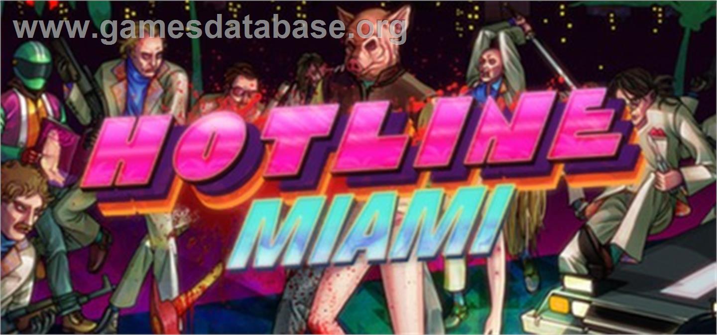 Hotline Miami - Valve Steam - Artwork - Banner
