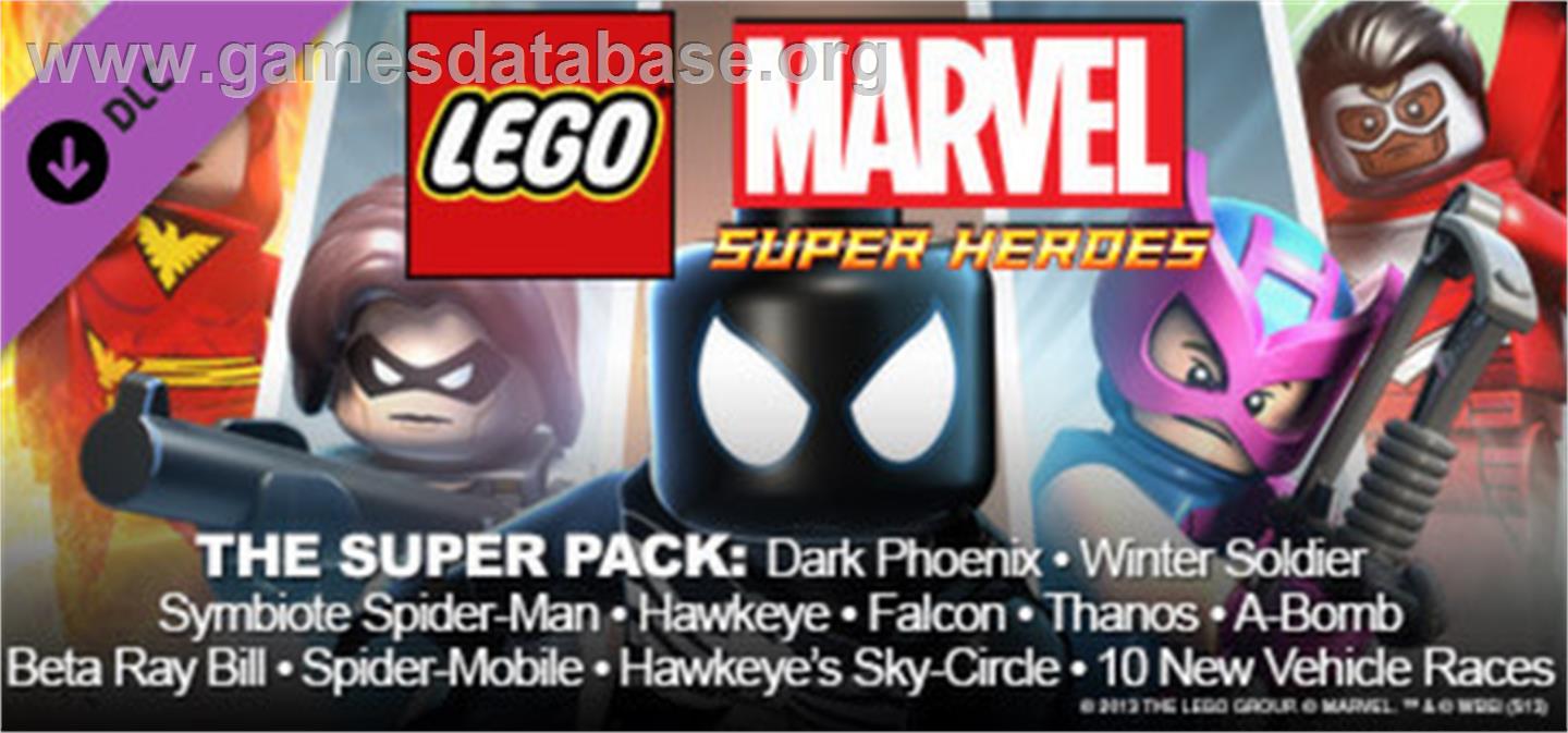 LEGO Marvel Super Heroes DLC: Super Pack - Valve Steam - Artwork - Banner