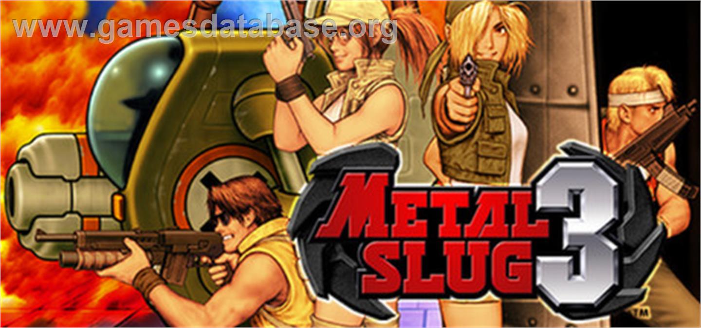 METAL SLUG 3 - Valve Steam - Artwork - Banner