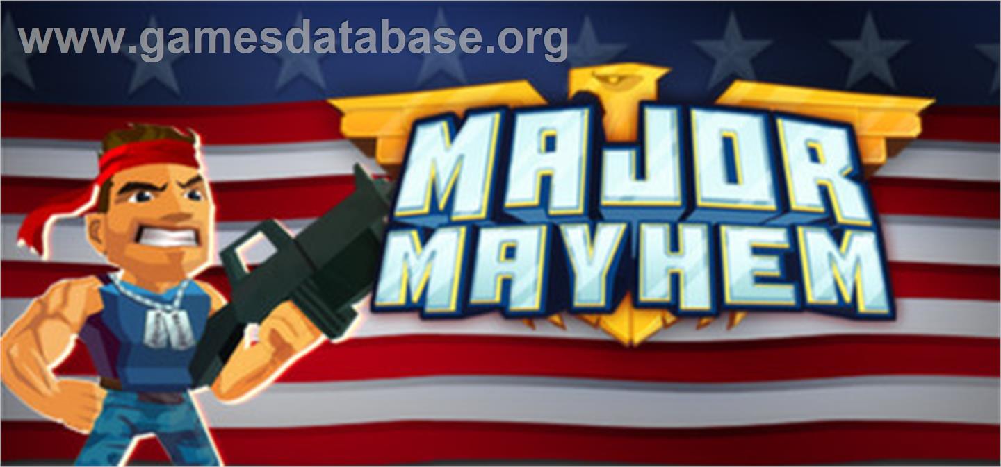 Major Mayhem - Valve Steam - Artwork - Banner