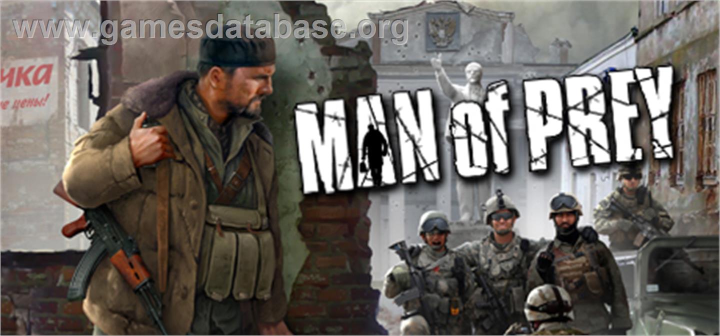 Man Of Prey - Valve Steam - Artwork - Banner