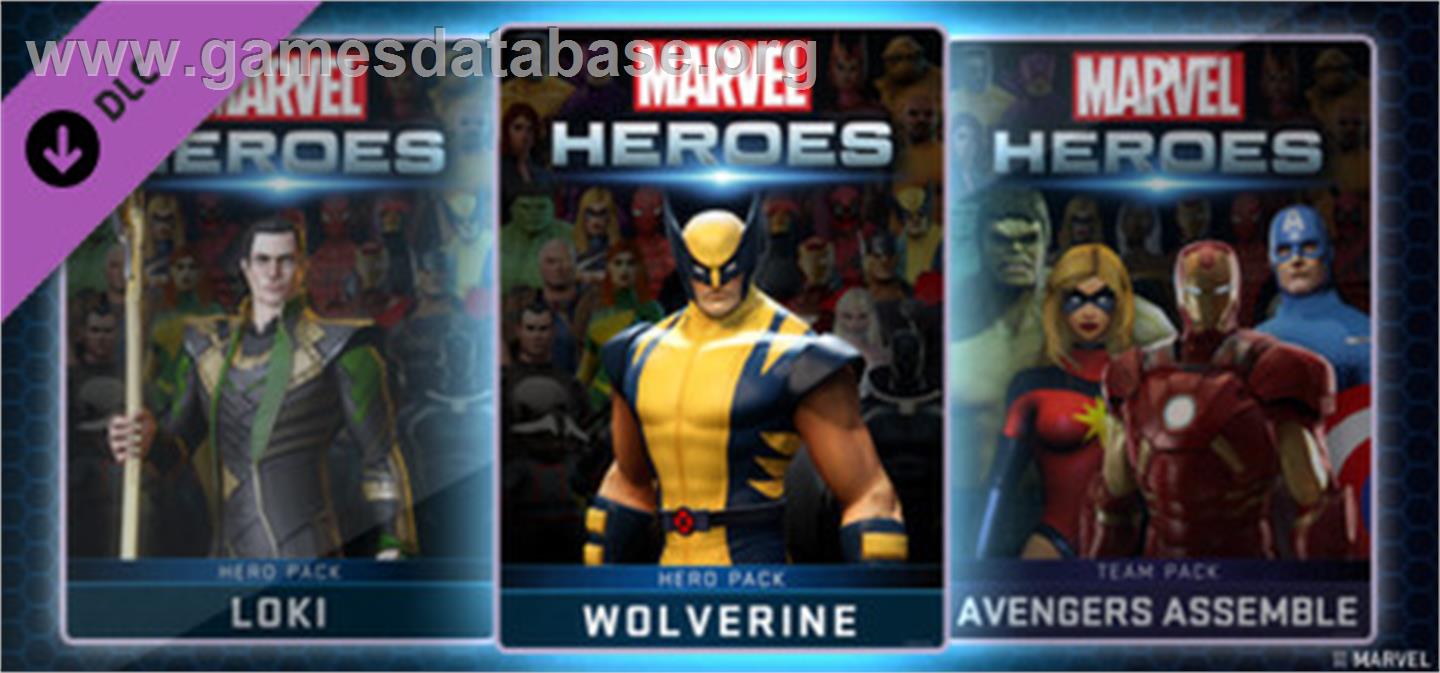 Marvel Heroes - Wolverine Hero Pack - Valve Steam - Artwork - Banner